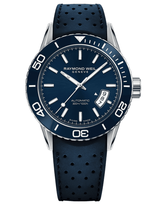 Freelancer Men’s Blue Diver Automatic Watch