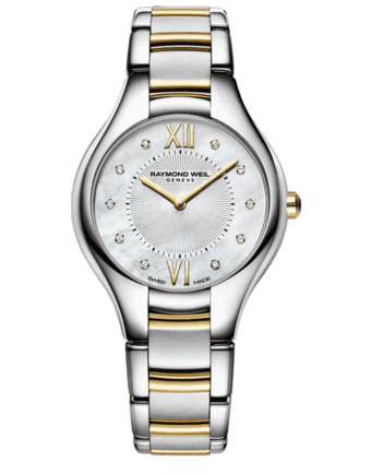 RAYMOND WEILl Geneve Two tone Ladies Luxury Watch