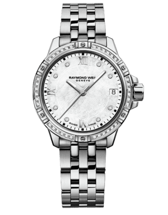 RAYMOND WEIL Geneve Diamon Steel Bracelet Ladies Luxury Watch