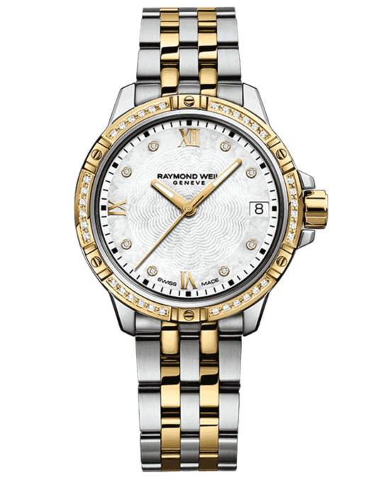 Tango Classic Ladies Diamond Two-tone Quartz Watch
