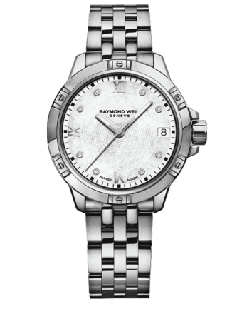RAYMOND WEIL Geneve Diamond Steel Quartz Ladies Luxury Watch