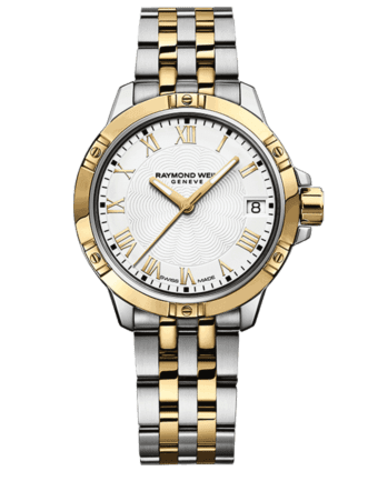 Tango Classic Ladies Quartz Two-Tone Gold Steel Bracelet Watch, 30mm