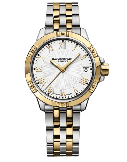 Tango Classic Ladies Quartz Two-Tone Gold Steel Bracelet Watch, 30mm