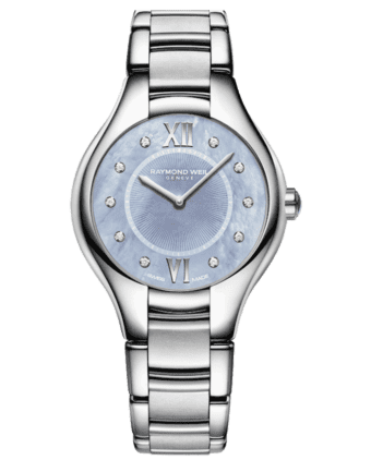 RAYMOND WEIL Geneve Stainless Steel Blue Dial Ladies Luxury Watch