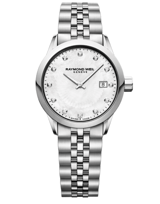 Freelancer Ladies Steel Diamond Quartz Watch