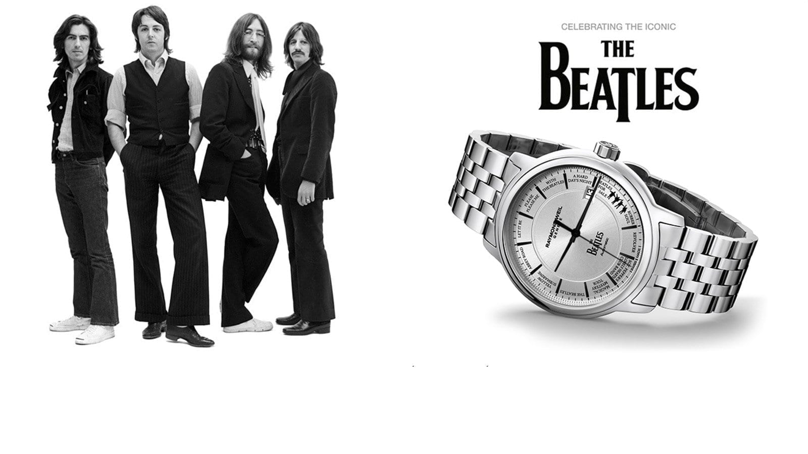 RAYMOND WEIL | The Beatles First Edition Raymond Weil Maestro Luxury Watch