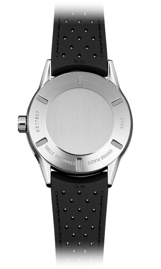 Freelancer Men’s Steel Black Rubber Strap Diver Watch