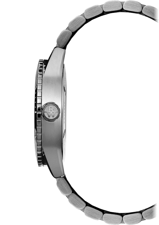 Freelancer Men’s Automatic Black Steel Diver Watch