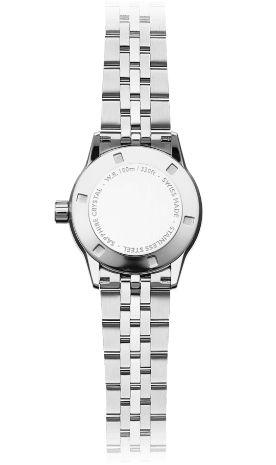 Freelancer Ladies Diamond Black Steel Quartz Watch