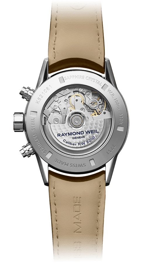 Freelancer Men’s Leather Automatic Chronograph