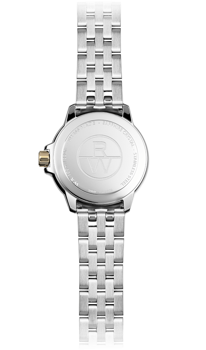 Tango Classic Ladies Quartz Two-Tone Gold Steel Bracelet Watch, 30mm ...