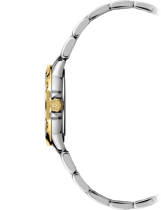 Tango Classic Ladies Quartz Gold Two-Tone Stainless Steel Diamond Watch, 30mm
