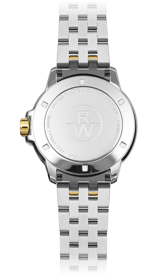 Tango Men’s Quartz White Dial Two-Tone Bracelet Watch, 41MM