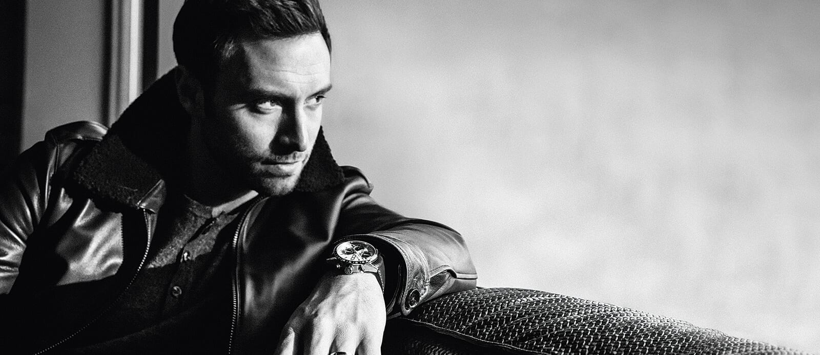 RAYMOND WEIL Brand Ambassador Mans Zelmerlow Swedish Singer
