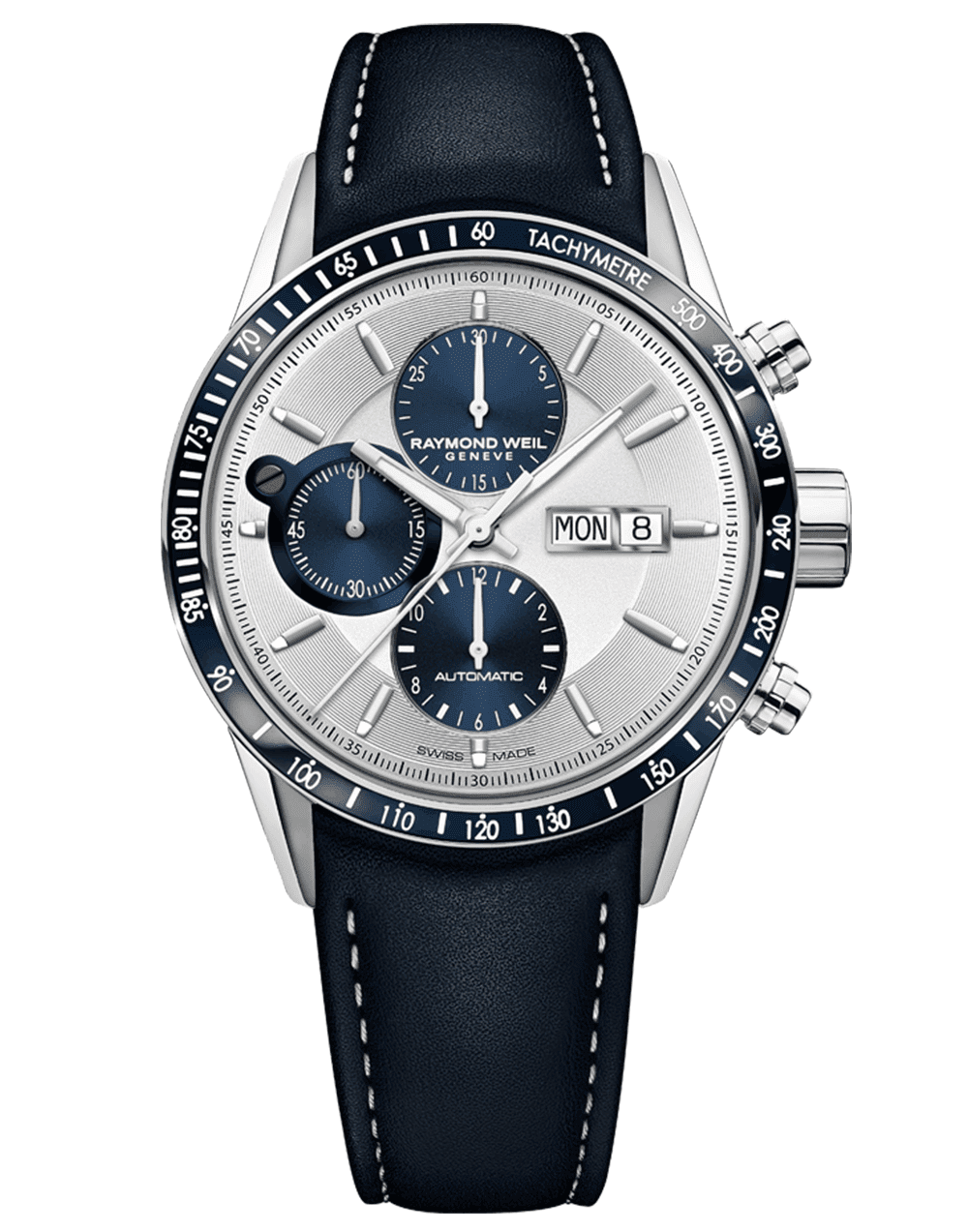 Freelancer Men's Blue Automatic Chronograph - Store US - Raymond Weil