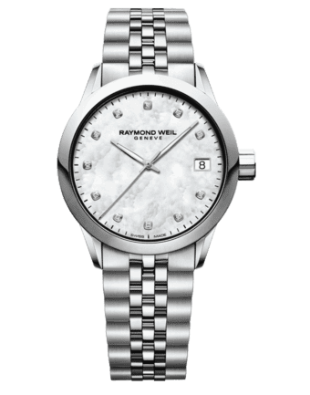 RAYMOND WEIL Geneve Mother of Pearl Dial Ladies Luxury Watch