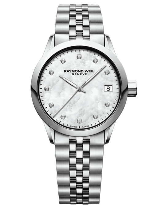 Freelancer Ladies Mother-of-Pearl Diamond Quartz Watch