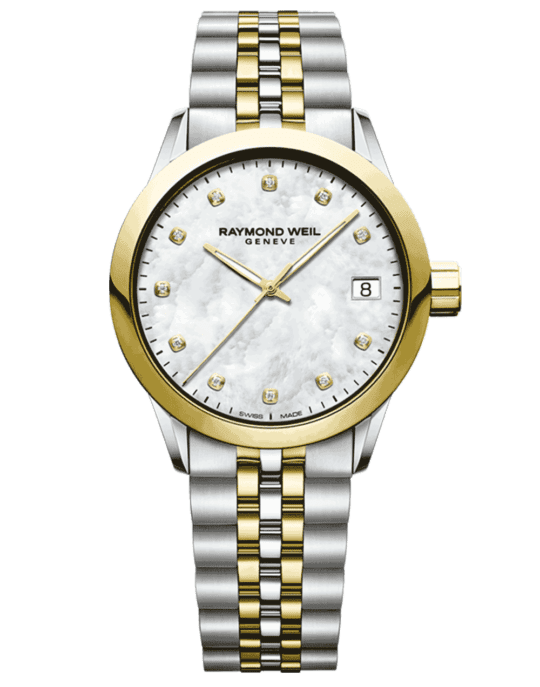 Freelancer Ladies Two-Tone Gold Diamond Quartz Watch