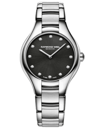 RAYMOND WEIL Geneve Black Dial Ladies Luxury Watch