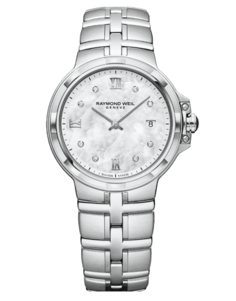 RAYMOND WEIL Geneve Mother of Pearl DIal Ladies Luxury Watch
