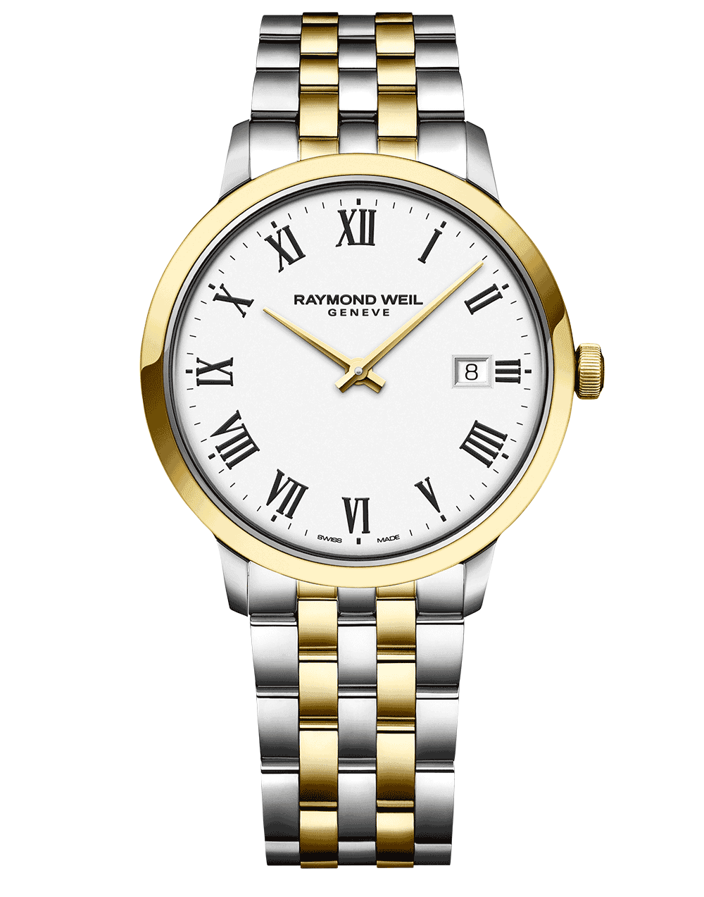 Toccata Classic Men’s Two-tone White Dial Quartz Watch