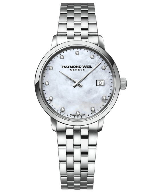 Toccata Ladies White Mother-of-Pearl Diamond Quartz Watch