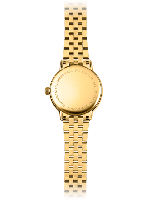 Toccata Classic Ladies Gold Diamond Steel Watch