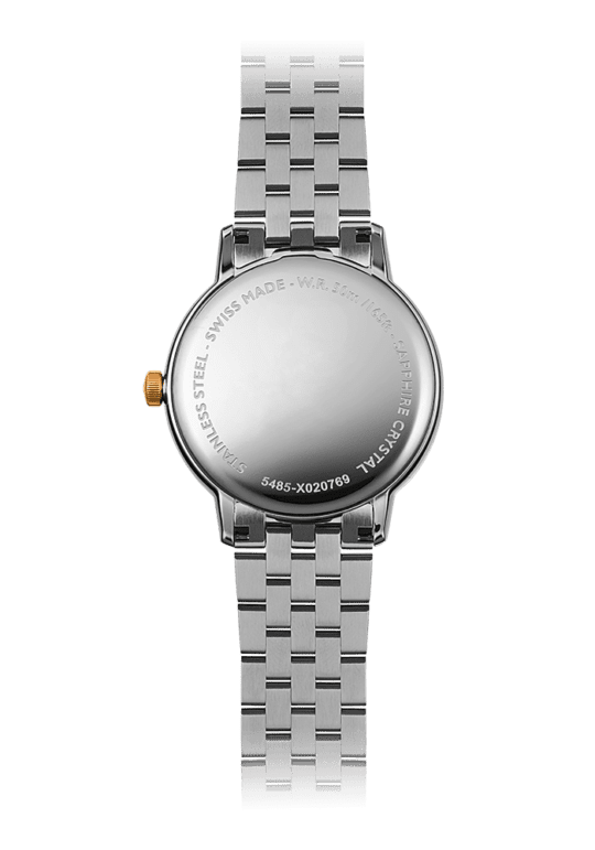 Toccata Classic Men’s Two-tone White Dial Quartz Watch