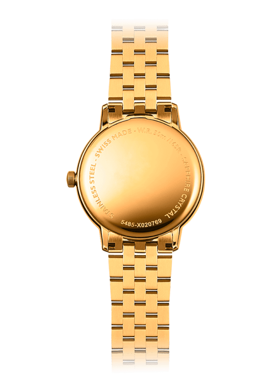 Toccata Classic Men’s Gold White Dial Quartz Watch