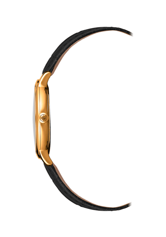 Toccata Men’s Gold-Plated White Dial Quartz Watch
