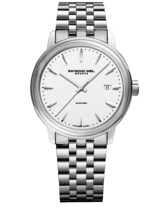 Maestro Men’s White Dial Automatic Watch
