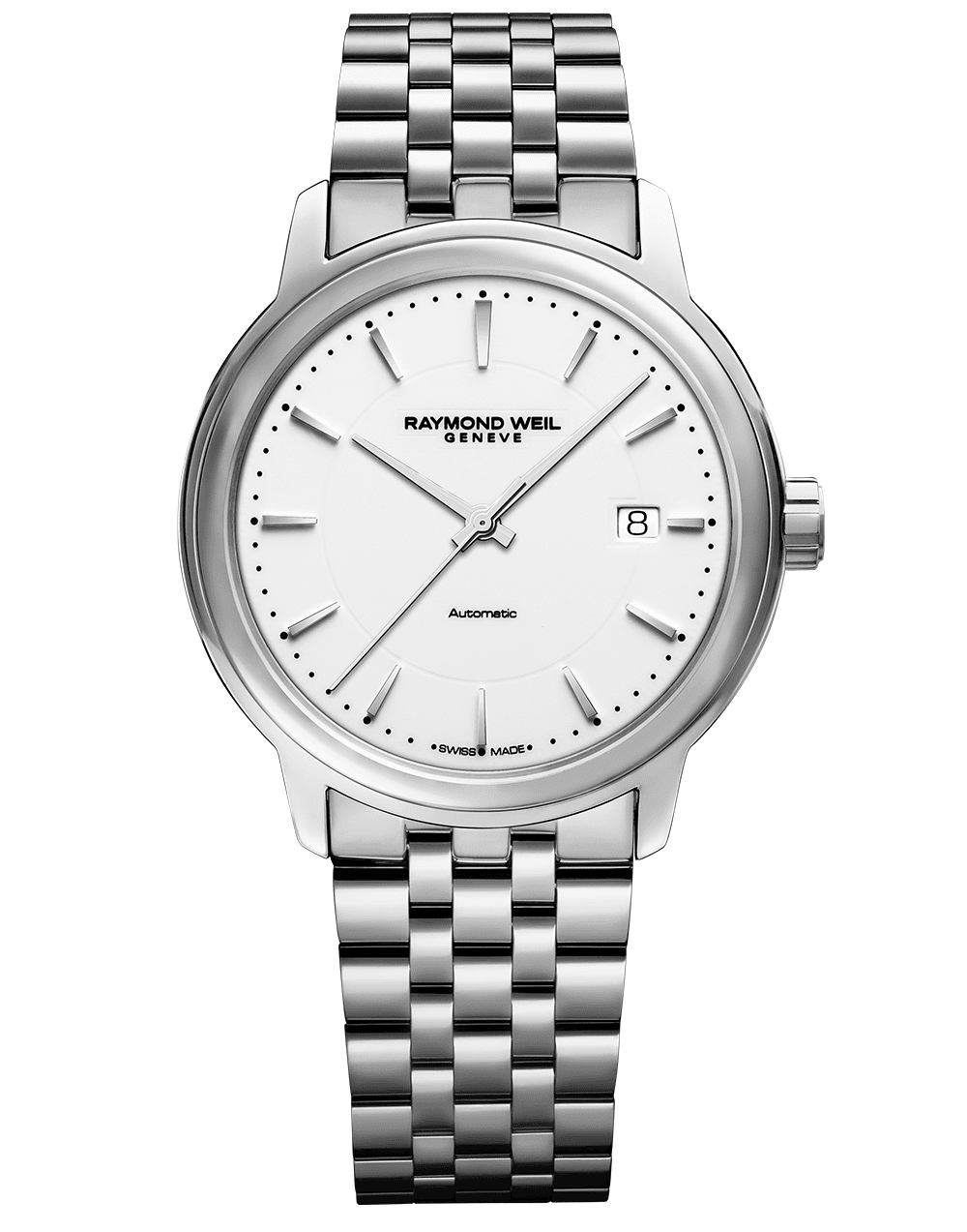 Maestro Men’s White Dial Automatic Watch