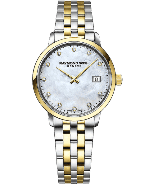 Toccata Ladies Two-tone Gold Diamond Quartz Watch - Store US - Raymond Weil
