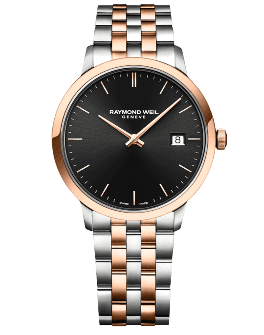 Toccata Classic Men’s Steel Black Dial Quartz Watch