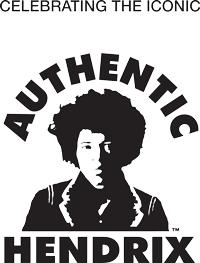 Authentic Jimi Hendrix Headshot logo