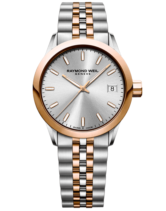 Freelancer Ladies Two-Tone Rose Gold Quartz Watch