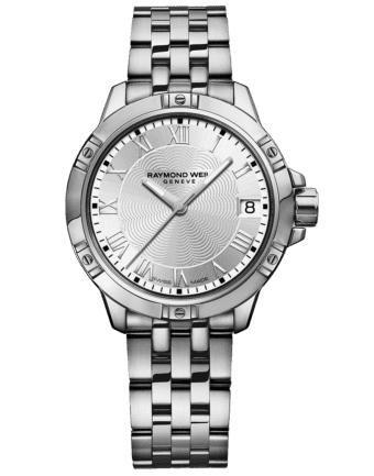 RAYMOND WEIL silver dial stainless steel quartz watch