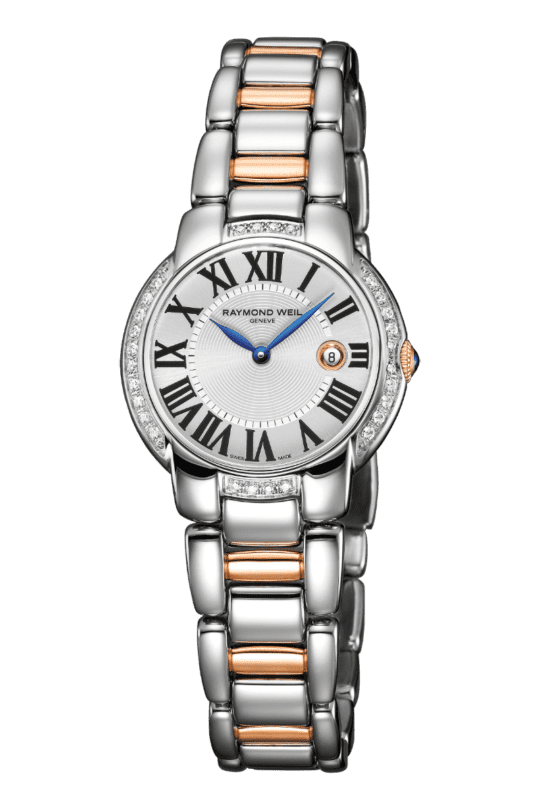 Jasmine Two-Tone Rose Gold Diamond Quartz Watch