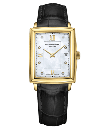 Front View Toccata Ladies Stainless Steel Quartz Leather
