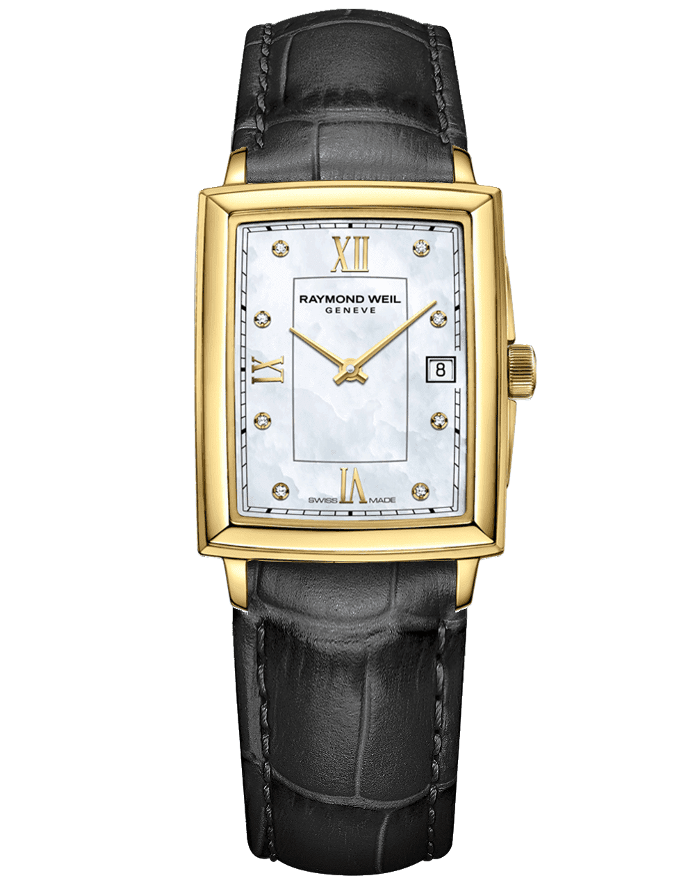 Front View Toccata 5925-pc Ladies Gold Quartz Leather