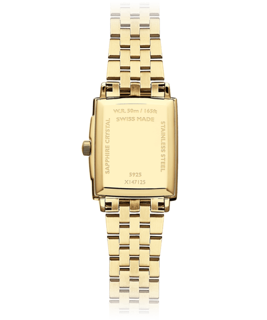Toccata Ladies Gold Quartz Watch, 22.6 x 28.1 mm