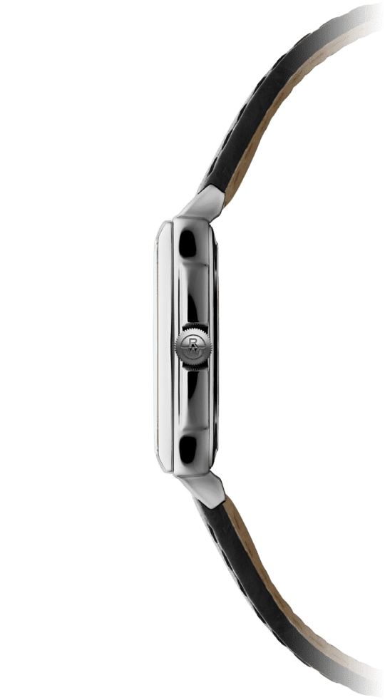 Toccata Ladies Stainless Steel Quartz Leather Watch, 22.6 x 28.1 mm