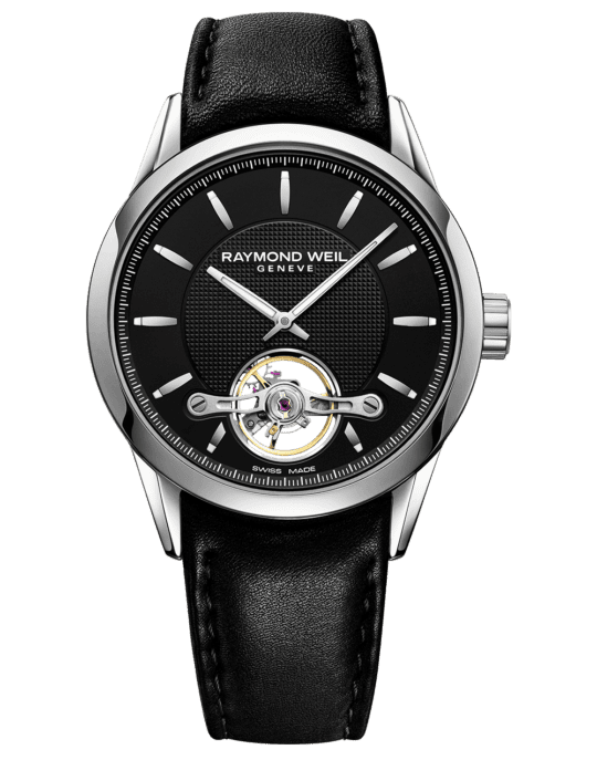 Freelancer Calibre RW1212 Black Leather Automatic Watch