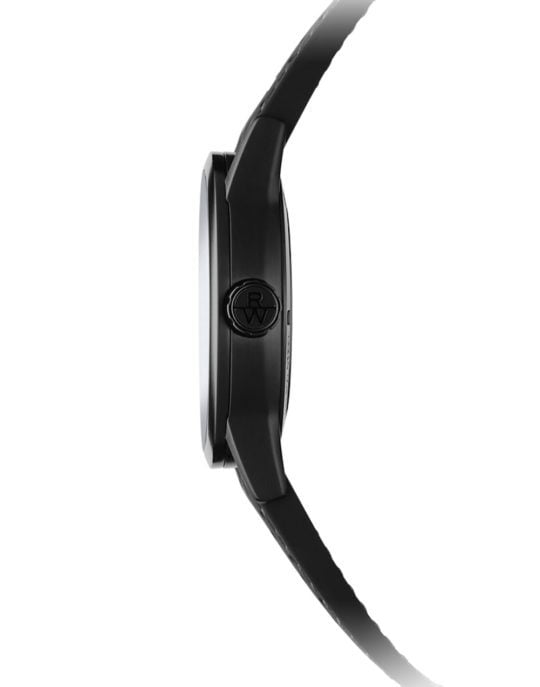 Freelancer Men’s Skeleton RW1212 Black Dial Rubber Strap Watch, 42mm