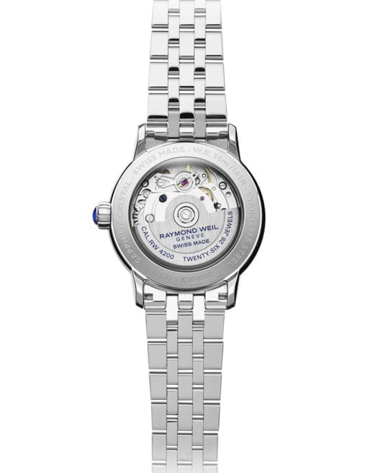 Maestro Ladies Automatic Mother-of-Pearl Diamond Bracelet Watch, 31mm