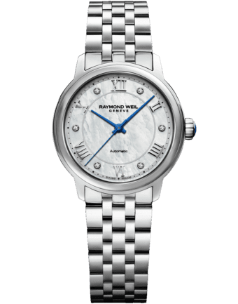 Maestro Ladies Automatic Mother-of-Pearl Diamond Bracelet Watch 2131-st-00966