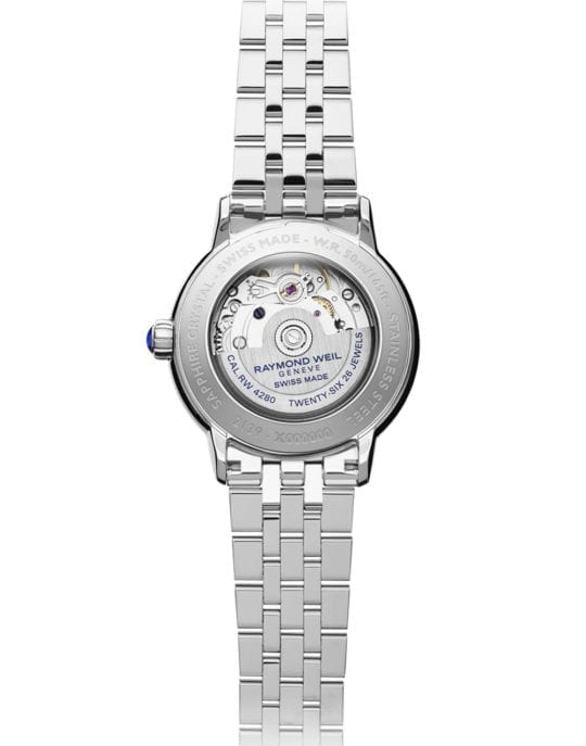 Maestro Ladies Automatic Moon phase Mother-of-Pearl Diamond Watch, 34mm