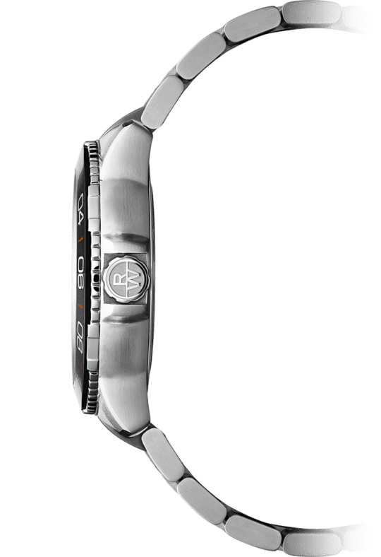Tango 300 GMT Men’s Quartz Black Dial Bracelet Watch, 42mm