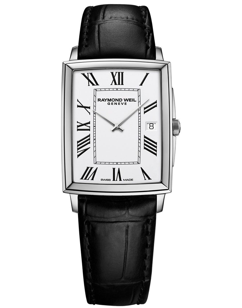 Raymond Weil Men's Toccata Black Leather Strap 5425- Watch