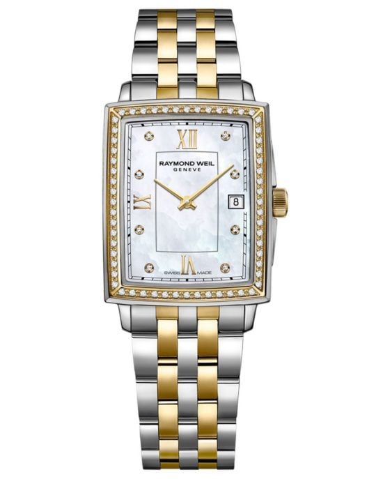 Toccata Ladies 68 diamonds Two-tone Quartz Watch, 22.6 x 28.1 mm